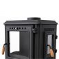 Preview: Hosseven Kaminofen Holzofen Wohnzimmer Holzkamin 8005CK Panorama 3 Seiten Glas 7 kW Holz Ofen Kamin Heizofen Schwedenofen Mehrfachbelegung