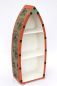 Preview: Boat shelf 15A055 Bathroom shelf 96 cm Shabby bathroom cabinet Bathroom furniture / Size: M