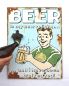 Preview: Wall mural Beer with bottle opener 40 cm Beer opener 21261 Blue Wall bottle opener