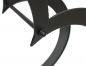 Preview: DanDiBo firewood rack indoor metal heart firewood stand 66 cm 190135 wood basket firewood holder firewood holder