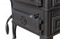 Preview: EEK A Stove cast iron hob hob stove antique wood Guca Lava wood stove small 12.5 kW fireplace cast iron stove continuous burning stove workshop stove hut stove heating stove