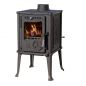 Preview: EEK A+ Stove cast iron stove antique wood Guca Iskra wood stove small 6 kW fireplace cast iron stove permanent fire workshop stove hut stove heating stove