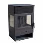 Preview: Kaminofen Panorama 3 Seitig 9 kW Dauerbrand Teba TKS 12 Kamin Holzofen 3 Seiten Ofen Holz