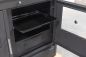 Preview: Kaminofen mit Backfach und Herdplatte 4050 Lotus Classic Schwarz Holzofen 11 kW Holz Ofen Mehrfachbelegung Kamin Heizofen Küchenherd