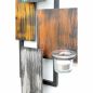 Preview: DanDiBo Kerzenhalter Wand Metall Schwarz Wandteelichthalter 60 cm Abstrakt Wandkerzenhalter Kerzenhalter Teelichthalter Wandleuchter