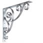 Preview: DanDiBo Bracket 50x50 cm Head Braces Wrought Iron 96420 Metal Hot-Dip Galvanized Angle Connector Angle Bracket Wall Bracket Shelf Support