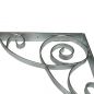 Preview: DanDiBo Bracket 50x50 cm Head Braces Wrought Iron 96420 Metal Hot-Dip Galvanized Angle Connector Angle Bracket Wall Bracket Shelf Support