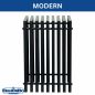 Preview: DanDiBo Slatted stool Stool Metal Black Square BASE Solid 45 cm Modern Side table Slats