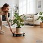 Preview: DanDiBo Pflanzenroller Outdoor Wetterfest Rund 30cm Mosaik Merano 12025 Blumenroller Blumenständer Planzenständer