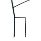 Preview: Plant Support Climbing Support Metal Black 150 cm Ground Spike Sail Garden Stake Trellis Climbing Plants Flower Holder Garden Flower Plants
