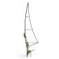 Preview: Plant Support Climbing Support Metal Black 150 cm Ground Spike Sail Garden Stake Trellis Climbing Plants Flower Holder Garden Flower Plants
