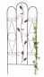 Preview: DanDiBo climbing aid metal trellis 120 cm 93993 climbing aid ground plug flower holder climbing column