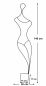 Preview: DanDiBo Design climbing aid metal trellis 140 cm black Mrs Gracia climbing aid ground plug flower holder trellis column