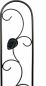 Preview: DanDiBo Rankhilfe Metall Rankgitter 140 cm Schwarz Rankstab Kletterhilfe Bodenstecker 96249 Blumenhalter Ranksäule