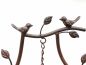 Preview: DanDiBo Rankhilfe Metall mit Glocke Rankgitter 170 cm 93994 Kletterhilfe Bodenstecker Blumenhalter Ranksäule