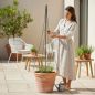 Preview: DanDiBo Plant Support Trellis Metal Black H-150 cm Garden Umbrella Design Climbing Plant Support Rose Trellis Ground Spike Plant Holder Climbing Column