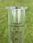 Preview: DanDiBo Regenmesser Glas 15 cm [bis 35 mm/m²] 556660 - Ersatzglas für Niederschlagsmesser Wetterfrosch, Eule, Hase, Schnecke, Schildkröte, Grashüpfer, Vogel