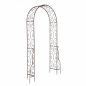 Preview: DanDiBo Metal Rose Arch, Stable, 160 cm Wide, Climbing Arch 96025, Garden Arch, Gateway Arch, Round Arch, Plant Arch, Solid, Weather-Resistant Garden Trellis