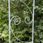 Preview: DanDiBo Rose Arch Metal Stable Galvanized 120 cm Wide Climbing Arch 96518 Garden Arch Gateway Round Arch Plant Arch Solid Hot-Dip Galvanized Garden Weatherproof Wrought Iron