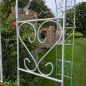 Preview: DanDiBo Rose Arch Made of Metal, Stable Galvanized, 120 cm Wide, Climbing Arch 96521, Garden Arch, Archway, Round Arch, Plant Arch, Solid Hot-Dip Galvanized Garden Metal, Weatherproof Solid Iron
