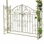 Preview: DanDiBo Metal Rose Arch with Gate, Sturdy, 130 cm Wide, Climbing Plant Arch 93997, Garden Arch, Gate Arch, Round Arch, Heavy-Duty, Weather-Resistant