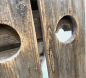 Preview: DanDiBo shaking board wine rack Bottle rack for 24 bottles made of wood 96171 natural vintage dark