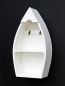 Preview: Key board with shelf Boot 93542-XL Key hook Wall shelf 38 cm Key strip Key box