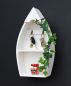 Preview: Key board with shelf Boot 93542-XL Key hook Wall shelf 38 cm Key strip Key box