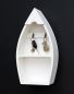Preview: Key board with shelf Boot 93542-XL Key hook Wall shelf 38 cm Key strip Key box