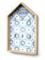 Preview: Schlüsselkasten Weiß Holz Keys 32594 Schlüsselbox Schlüsselschrank Landhaus Vintage Shabby Chic