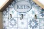 Preview: Schlüsselkasten Weiß Holz Keys 32594 Schlüsselbox Schlüsselschrank Landhaus Vintage Shabby Chic