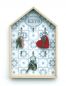 Preview: Schlüsselkasten Weiß Holz Keys 32594 Schlüsselbox Schlüsselschrank Landhaus Vintage Shabby Chic