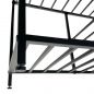 Preview: DanDiBo Schuhregal Platzsparend Metall Schwarz Modern 6 Etagen 100 cm mit Ablage 96701 Schuhständer mit Stauraum Schuhablage Schuhaufbewahrung Regal Shoe Rack