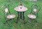 Preview: Seating group Merano 12001-2 Garden table + 2 pcs. Garden chair Mosaic table 2x chair