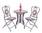 Preview: Seating group Merano 12001-2 Garden table + 2 pcs. Garden chair Mosaic table 2x chair