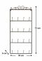 Preview: DanDiBo Tassenhalter Wand Metall Hakenleiste mit 16 Haken Braun 75 cm Tassenhaken Küche Vintage Antik Becherhalter Tassenständer Tassenregal Wandmontage