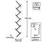 Preview: DanDiBo Wall Mug Holder Mug Rack Cup Stand 10 Hooks Black Metal 96280 Mug Organizer Storage Coffee Cup Rack Dish Towel Holder Kitchen