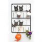 Preview: DanDiBo Wall Mug Holder Mug Rack Cup Stand 14 Hooks Black Metal 93850 Mug Shelf Organizer Storage Coffee Cup Rack