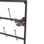 Preview: DanDiBo Wall Mug Holder Mug Rack Cup Stand 14 Hooks Black Metal 93850 Mug Shelf Organizer Storage Coffee Cup Rack