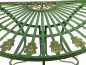 Preview: Table Half-round wall table 93995 Side table metal 80 cm Garden table Half-round table Wall console Console wall