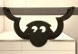 Preview: DanDiBo Toilettenpapierhalter Schaf Wand Schwarz Holz Toilettenrollenhalter WC Rollenhalter Ersatzrollenhalter Klopapierhalter