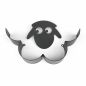 Preview: DanDiBo Toilet Paper Holder Black Metal Sheep Toilet Roll Holder Freestanding or Wall-Mounted Spare Roll Holder Paper Holder Roll Storage Toilet Paper Storage
