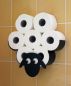 Preview: DanDiBo Toilettenpapierhalter Wandmontage Schwarz Metall Schaf WC Ersatzrollenhalter Papierhalter Rollenhalter