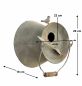 Preview: DanDiBo bird house to hang up metal decorative pot bucket weatherproof 481997 nesting box feeding station for birds shabby metal bucket tub balcony