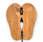 Preview: Wandgarderobe Sandalen Holz Metall Weiß Handtuchhalter MR82 Garderobenhaken Garderobe Wand Handtuchhaken Vintage Einzeln