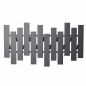 Preview: DanDiBo Modern Black Metal Wall Coat Rack 96713 Wall-Mounted Coat Rack with Hooks Hook Rail Coat Hooks