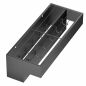Preview: DanDiBo Wandgarderobe mit Ablage 60 cm Metall 96741 Garderobenleiste Hängegarderobe Garderobenhaken Kleiderhaken Garderobe Hängend Modern