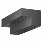 Preview: DanDiBo Wandgarderobe mit Ablage 60 cm Metall 96741 Garderobenleiste Hängegarderobe Garderobenhaken Kleiderhaken Garderobe Hängend Modern