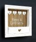 Preview: Wandorganizer Vintage Schlüsselboard Holz Ablage 93857 Briefablage Shaby Chic