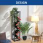 Preview: DanDiBo Wine Rack Metal Black Standing 96693 Bottle Rack Wine Stand Bottle Holder Slim Modern